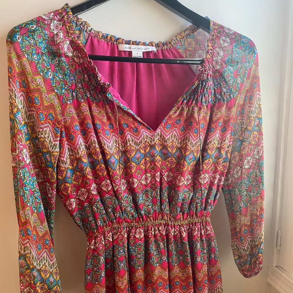 DVF dress